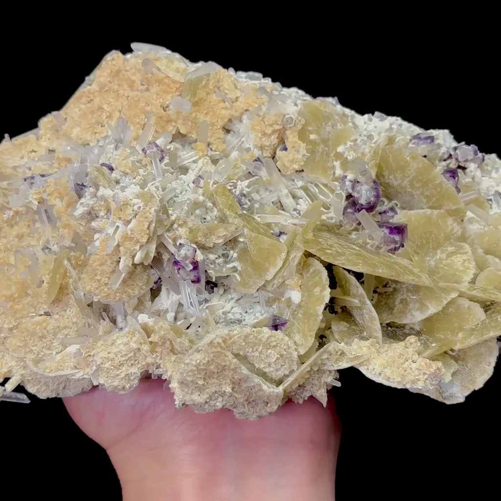 Natural Purple Phantom Fluorite Mineral Specimen,High Quality Specimen,YINDU,INNER MONGOLIA,CHINA(230*110*65mm) - image 4