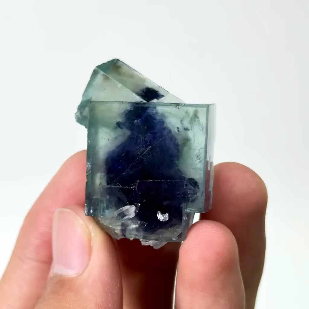Natural Purple Phantom Fluorite Mineral Specimen,High Quality Specimen,YINDU,INNER MONGOLIA,CHINA(29*35*16mm) - image 4