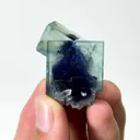 Natural Purple Phantom Fluorite Mineral Specimen,High Quality Specimen,YINDU,INNER MONGOLIA,CHINA(29*35*16mm) - image 2