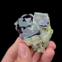 Natural Purple Phantom Fluorite Mineral Specimen,High Quality Specimen,YINDU,INNER MONGOLIA,CHINA(45*55*21mm) - image 2