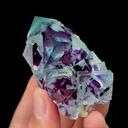 Natural Purple Phantom Fluorite Mineral Specimen,High Quality Specimen,YINDU,INNER MONGOLIA,CHINA(50*35*30mm) - image 2