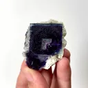 Natural Purple Phantom Fluorite Mineral Specimen,High Quality Specimen,YINDU,INNER MONGOLIA,CHINA(50*40*20mm) - image 2