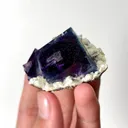 Natural Purple Phantom Fluorite Mineral Specimen,High Quality Specimen,YINDU,INNER MONGOLIA,CHINA(50*40*20mm) - image 5