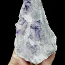 Natural Purple Phantom Fluorite Mineral Specimen,High Quality Specimen,YINDU,INNER MONGOLIA,CHINA(60*35*120mm) - image 1