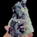 Natural Purple Phantom Fluorite Mineral Specimen,High Quality Specimen,YINDU,INNER MONGOLIA,CHINA(78*90*40mm) - image 3