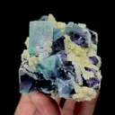 Natural Purple Phantom Fluorite Mineral Specimen,High Quality Specimen,YINDU,INNER MONGOLIA,CHINA(85*60*40mm) - image 6