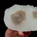 Natural Purple Phantom Fluorite Mineral Specimen,High Quality Specimen,ZHEJIANG,CHINA(120*80*40mm) - image 2