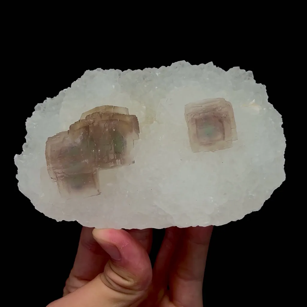 Natural Purple Phantom Fluorite Mineral Specimen,High Quality Specimen,ZHEJIANG,CHINA(120*80*40mm) - image 4