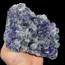 Natural Purple Phantom Fluorite, Mineral Specimen:Inner Mongolia,China (140*100*45MM) - image 2
