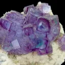Natural Purple Phantom Fluorite, Mineral  Specimen:Yaogangxian,Hunan (120*100*40MM) - image 3