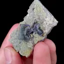 Natural Purple Phantom Fluorite, Mineral Specimen:Yaogangxian,Hunan (25*45*15MM) - image 3
