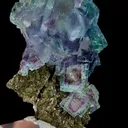 Natural Purple Phantom Fluorite, Mineral Specimen:Yaogangxian,Hunan (40*60*25MM) - image 5
