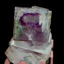 Natural Purple Phantom Fluorite, Mineral Specimen:Yaogangxian,Hunan (45*45*35MM) - image 4