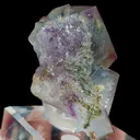 Natural Purple Phantom Fluorite, Mineral Specimen:Yaogangxian,Hunan (45*45*35MM) - image 2