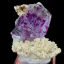 Natural Purple Phantom Fluorite, Mineral Specimen:Yaogangxian,Hunan (45*50*25MM) - image 2
