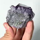 Natural Purple Phantom Fluorite, Mineral Specimen:Yaogangxian,Hunan (50*55*45MM) - image 6
