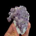 Natural Purple Phantom Fluorite, Mineral Specimen:Yaogangxian,Hunan (80*55*30MM) - image 3
