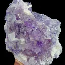 Natural Purple Phantom Fluorite, Mineral Specimen:Zhejiang,China (135*115*55MM) - image 5