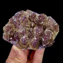 Natural Purple Phantom Fluorite, Mineral Specimen:Zhejiang,China (85*65*35MM) - image 4