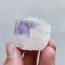 Natural Purple Phantom Fluorite & Quartz,Mineral Specimen:Zhejiang,China (40*35*20MM) - image 2