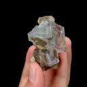Natural Purple Phantom Fluorite with Mica and Quartz Mineral Specimen,High Quality Specimen,YAO GANG XIAN,HUNAN,CHINA(55*45*30mm) - image 4