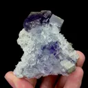 Natural Purple Phantom Fluorite with Pyrite Mineral Specimen,High Quality Specimen,ZHEJIANG,CHINA(60*60*29mm) - image 4