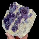 Natural Purple Phantom Fluorite,Cube Mineral Specimen:YINDU (130*30*105mm) - image 4