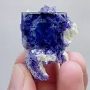 Natural Purple Phantom Fluorite,Mineral Specimen:Yindu,Inner Mongolia (30*40*15MM) - image 4