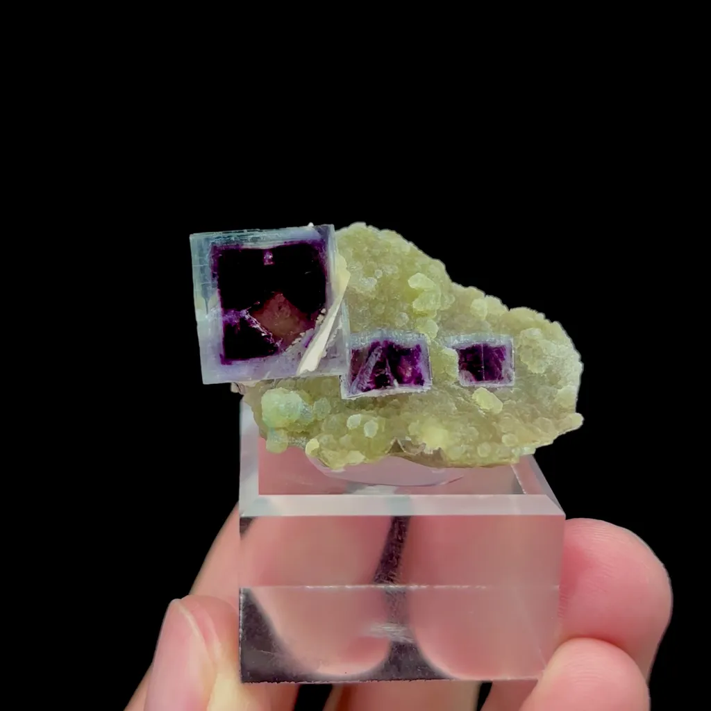 Natural Purple Phantom Mica Mineral Specimen,High Quality Specimen,YINDU,INNER MONGOLIA,CHINA(39*23*21mm) - image 4