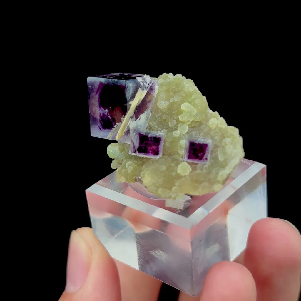 Natural Purple Phantom Mica Mineral Specimen,High Quality Specimen,YINDU,INNER MONGOLIA,CHINA(39*23*21mm) - image 2