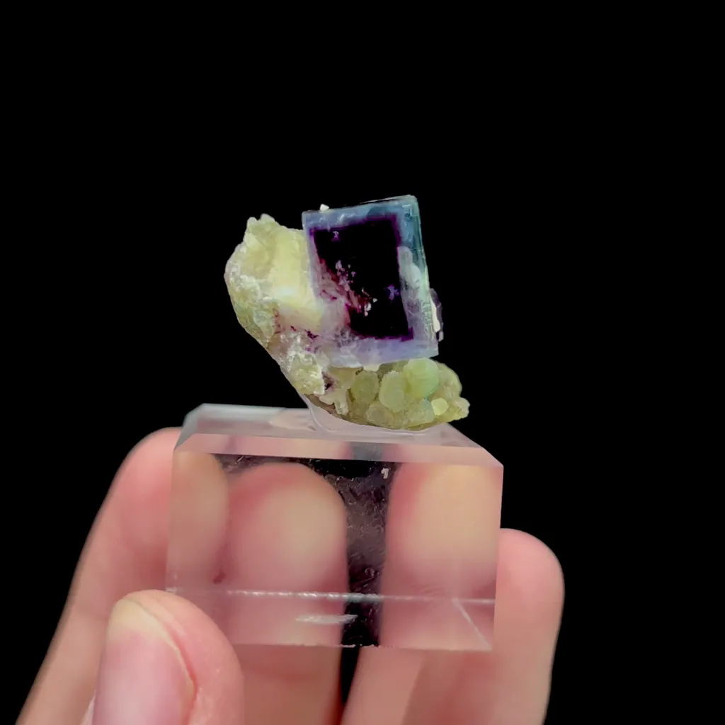 Natural Purple Phantom Mica Mineral Specimen,High Quality Specimen,YINDU,INNER MONGOLIA,CHINA(39*23*21mm) - image 3