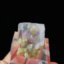Natural Purple Phantoms Fluorite and Mica Symbiosis comes from Yindu,Inner Mongolia 25*20*15MM - image 3