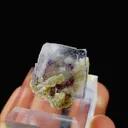 Natural Purple Phantoms Fluorite and Mica Symbiosis comes from Yindu,Inner Mongolia 25*20*15MM - image 2