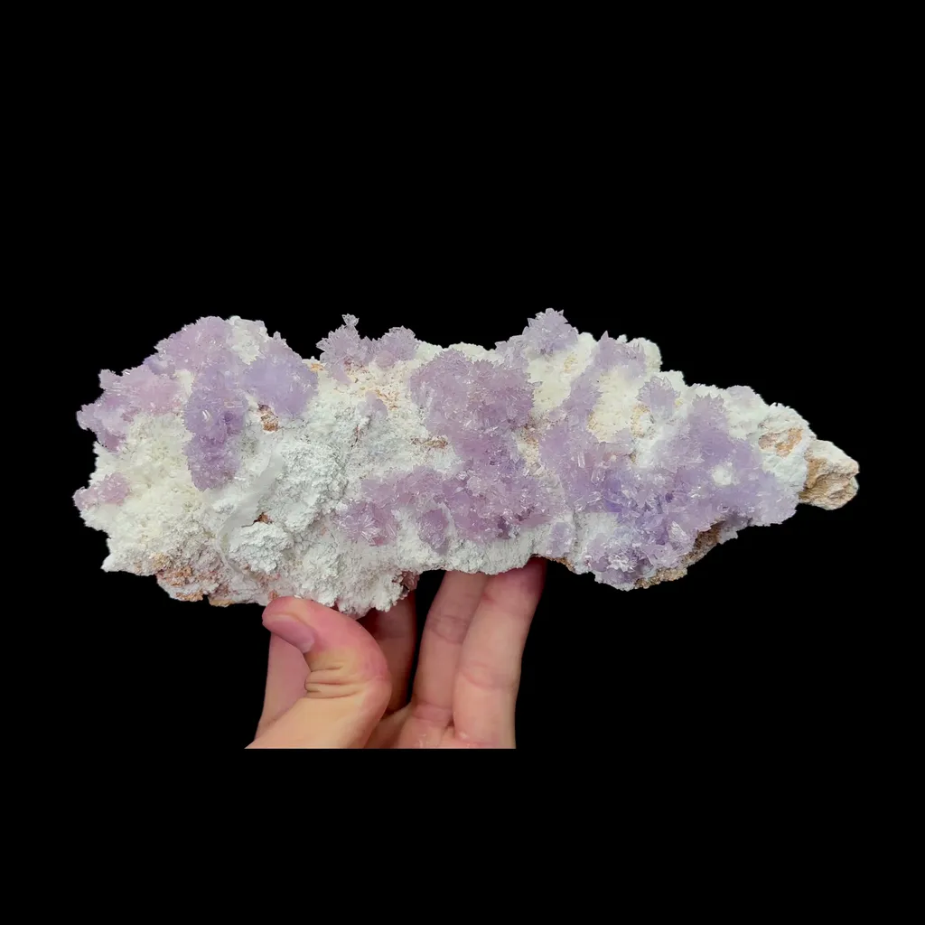 Natural Purple Pink Creedite Mineral Specimen,High Quality Specimen,GUIZHOU,CHINA(200*76*49mm) - image 4