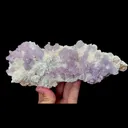 Natural Purple Pink Creedite Mineral Specimen,High Quality Specimen,GUIZHOU,CHINA(200*76*49mm) - image 1