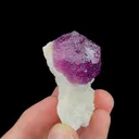 Natural Purple Polyhedral Fluorite, Mineral Specimen:Zhejiang,China (30*50*25MM) - image 3