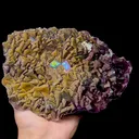 Natural Purple Rainbow Fluorite Mineral Specimen,High Quality Specimen,HENAN,CHINA(205*145*26mm) - image 4