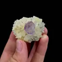 Natural Purple Spherical Fluorite Mineral Specimen,High Quality Specimen,SHANGBAO,HUNAN,CHINA(40*33*23mm) - image 4