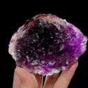 Natural Purple Stepped Fluorite Mineral Specimen,High Quality Specimen,HUNAN,CHINA(105*90*40mm) - image 2