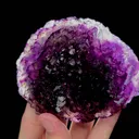 Natural Purple Stepped Fluorite Mineral Specimen,High Quality Specimen,HUNAN,CHINA(105*90*40mm) - image 3