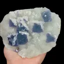 Natural Purple Sugar Quartz and Calcite, Mineral Specimen:Fujian,China (135*105*50MM) - image 5