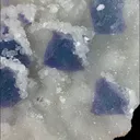 Natural Purple Sugar Quartz and Calcite, Mineral Specimen:Fujian,China (135*105*50MM) - image 3