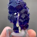 Natural Purple Tanzanite Fluorite comes from Fujian,China 30*30*40MM - image 4