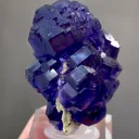 Natural Purple Tanzanite Fluorite comes from Fujian,China 30*30*40MM - image 2