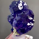 Natural Purple Tanzanite Fluorite comes from Fujian,China 30*30*40MM - image 1
