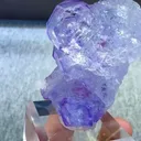 Natural Purple  Tanzanite Fluorite comes from Fujian,China 30*35*50MM - image 3
