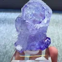 Natural Purple  Tanzanite Fluorite comes from Fujian,China 30*35*50MM - image 2
