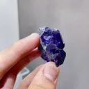 Natural Purple Tanzanite Fluorite comes from Fujian,China 37*20*70MM - image 4