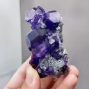 Natural Purple Tanzanite Fluorite comes from Fujian,China 37*20*70MM - image 3