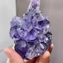 Natural Purple Tanzanite Fluorite comes from Fujian,China 50*35*75MM - image 7